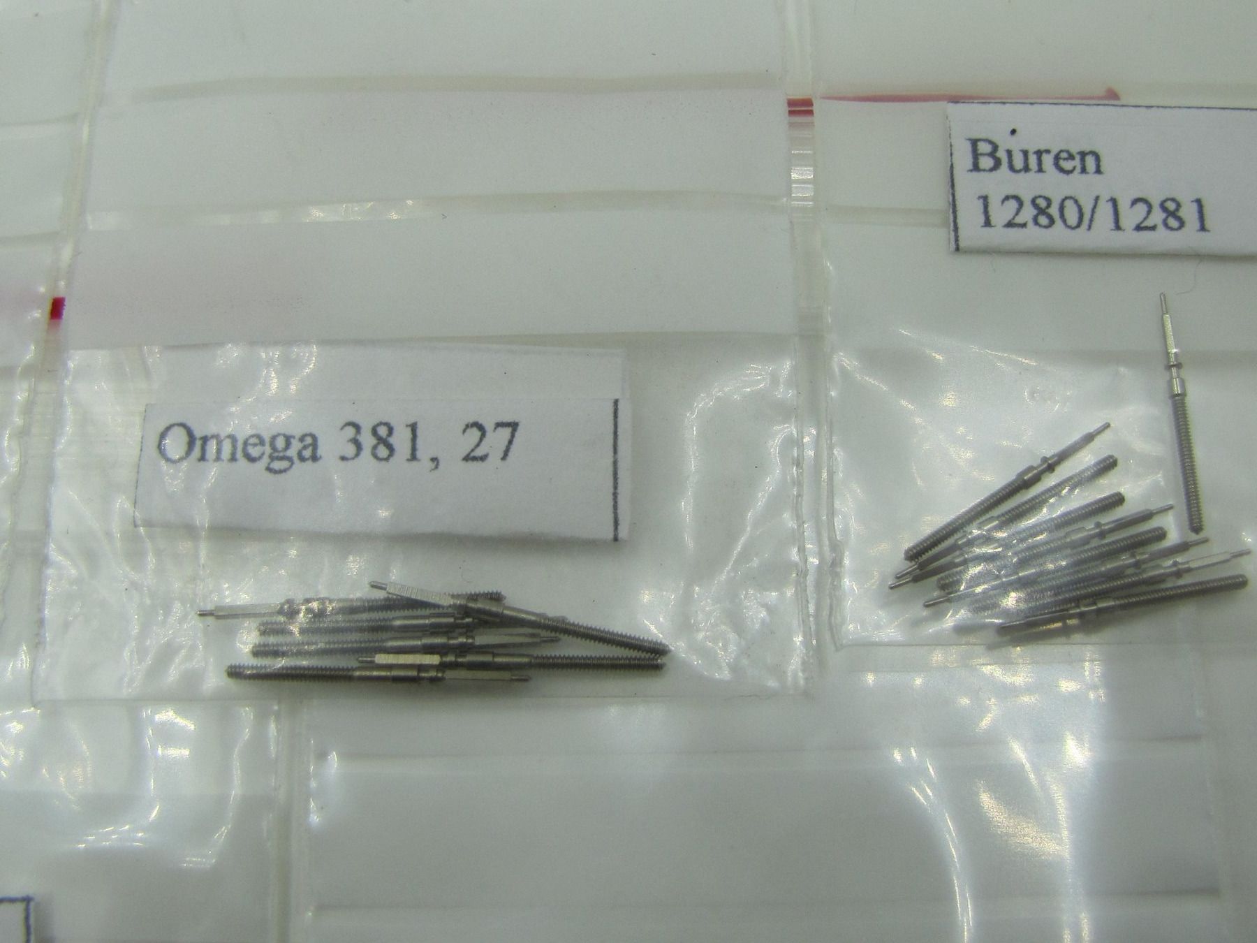 Aufzugwellen NOS Omega,Büren,Eterna,Universal,Venus – Bild 5