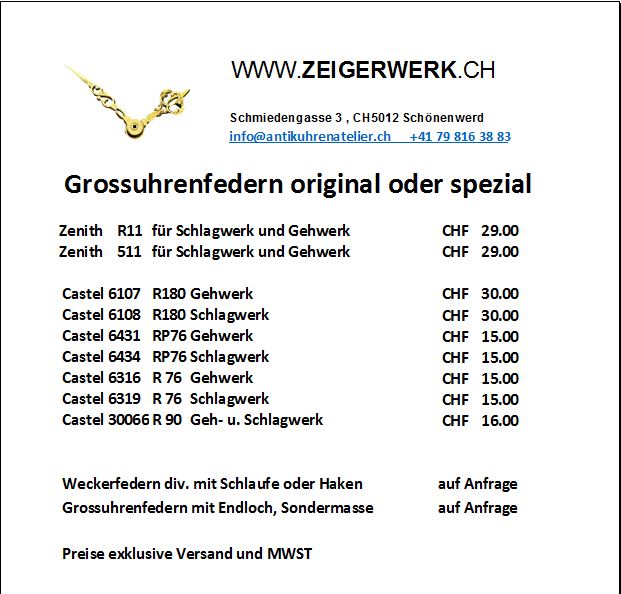 Grossuhrenfedern – Bild 7
