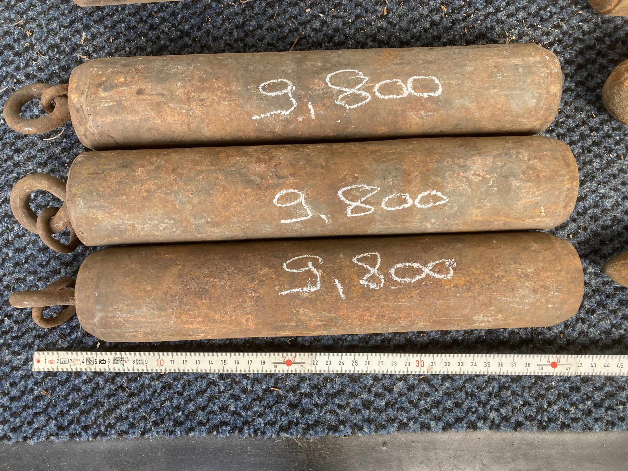 antike Eisengewicht div. – Bild 5
