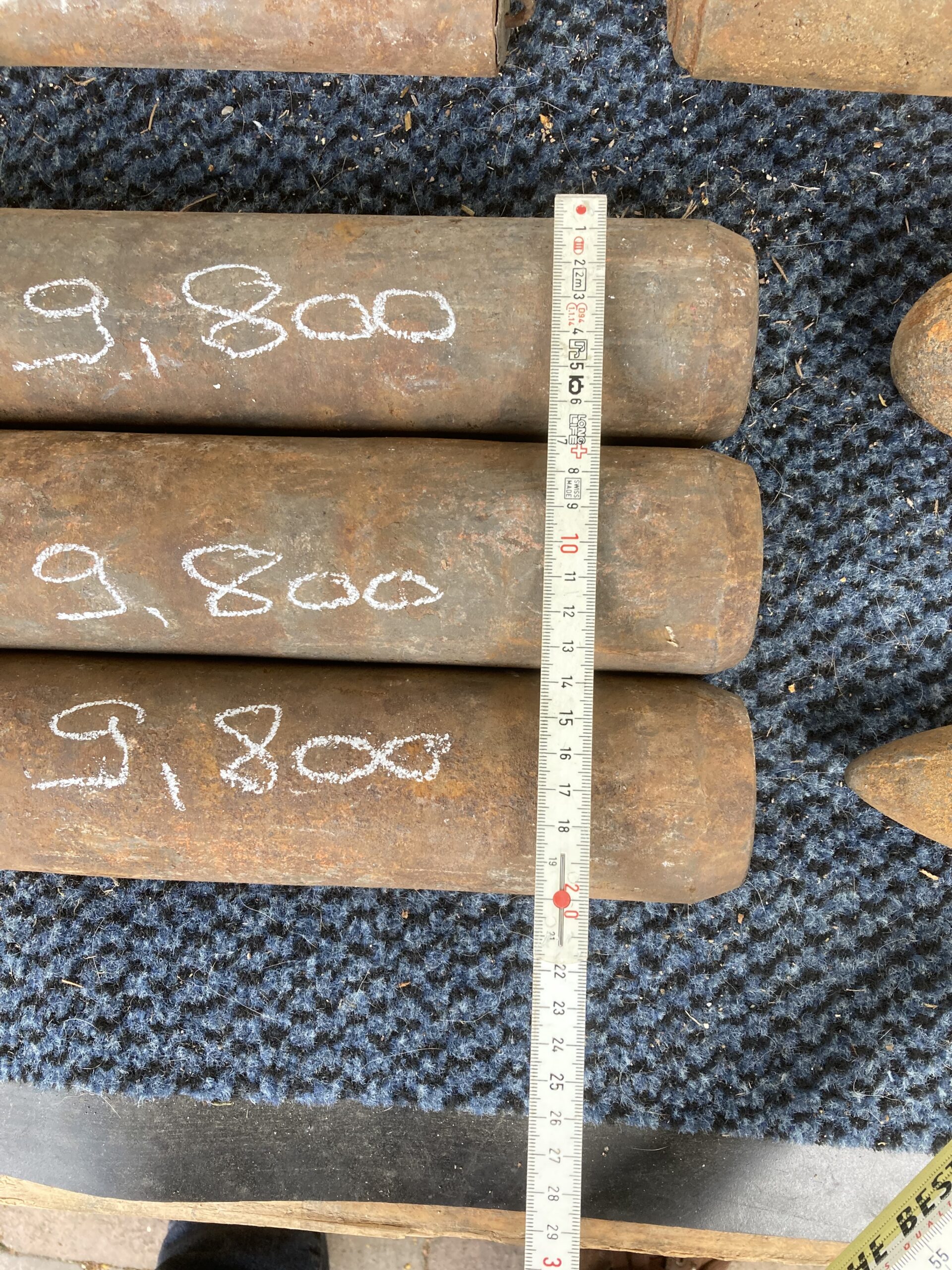 antike Eisengewicht div. – Bild 6