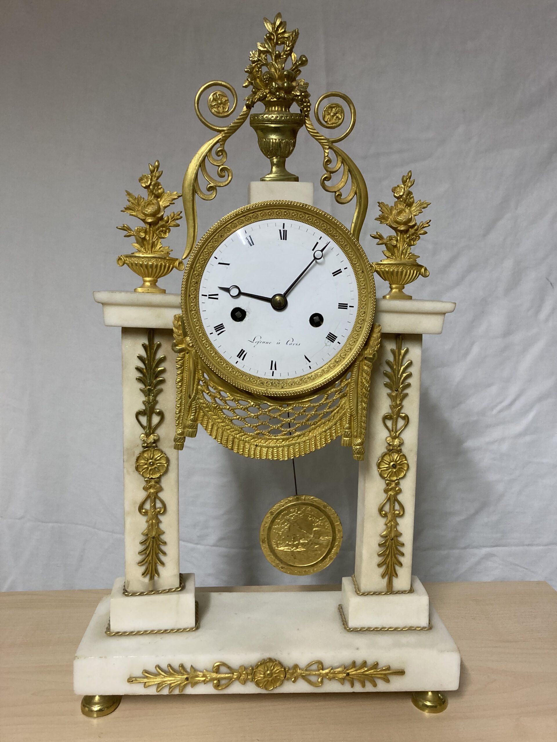 Empire Pendule Paris um 1810