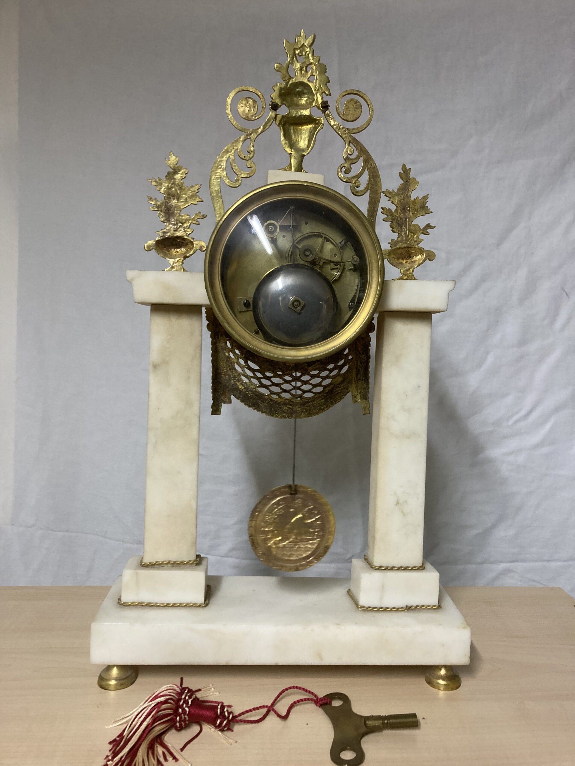 Empire Pendule Paris um 1810 – Bild 11
