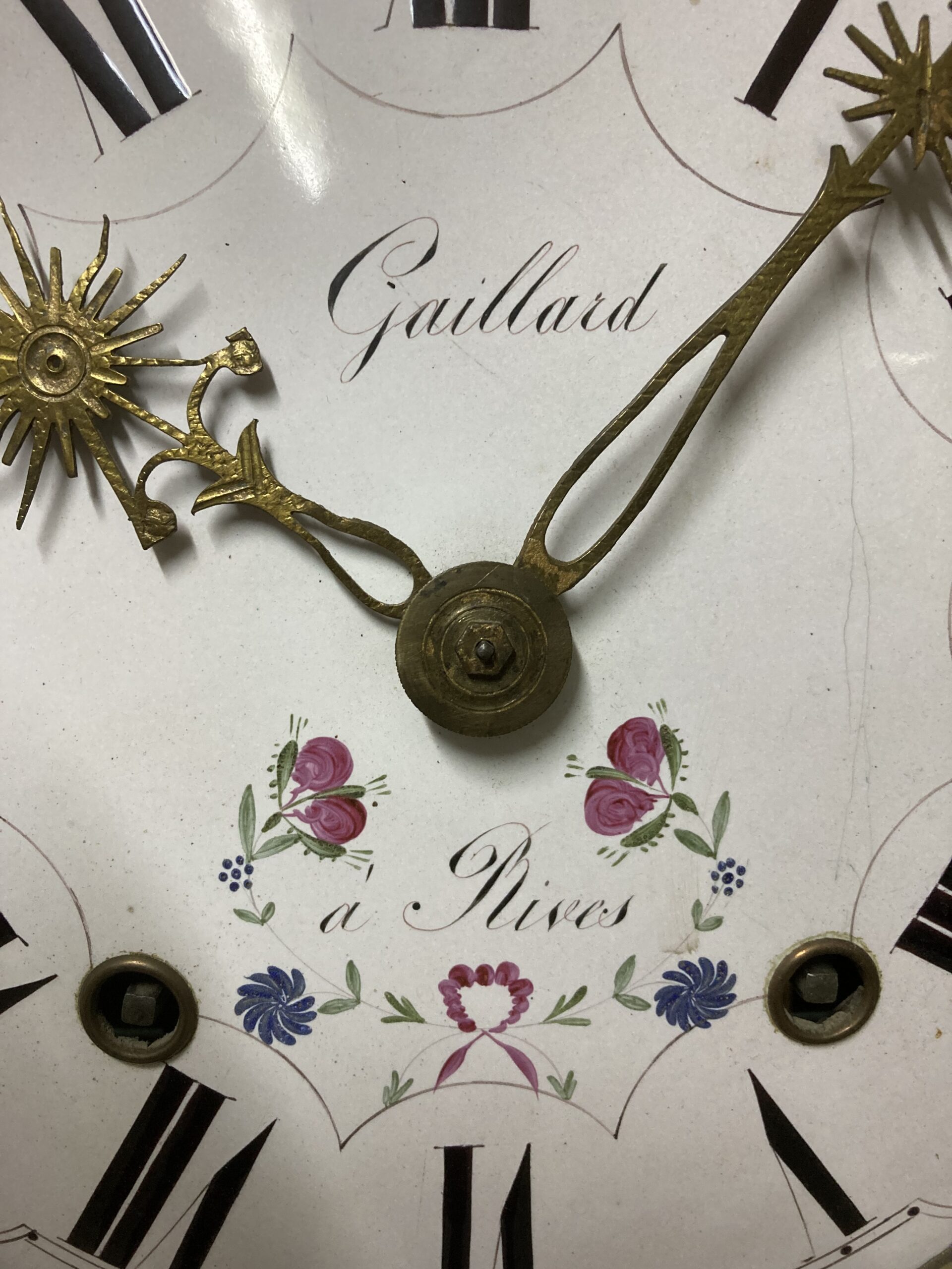 Comtoise um 1870 Liebespaar – Bild 3